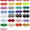 29Colors детский хлопковый поводок для головы 5 дюймов, мягкие детские ленточные завязки однотонного цвета