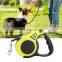 Wholesale Durable Nylon Pet Cat Training Lead Extending Automatic Retractable Dog Leash for Puppy Walking Running