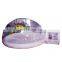 4m Outdoor Portable PVC Inflatable Clear Bubble Dome Tent For Camping