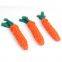 Fashion Funny Imutation Carrot Pet Toys Chew Safe Toys for Dogs Cats Molar Biting Playing Products