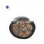 YJV22 low voltage copper 5 core 35mm 4mm pvc armoured electrical power cable size 70mm 10mm