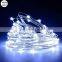 USB LED Fairy Wire String Lights 5M Copper for Christmas Wedding Party white