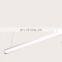 18W Industrial modern strip shaped ceiling light silver office hanging indoor lamp