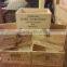Custom Logo Painted Wooden Wine Crate