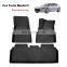 For Tesla model S Rubber TPE fully surrounded foot pad model X floor mat car waterproof protection pad Interior accessories mats