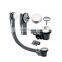 High Quality Bathtub Plastic Drain Plug Overflow Pipe Pop up Bath Drainer