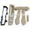 6pcs Beige Interior Door Handle Cover Bracket Grab Bezel Trim For Golf Jetta MK4