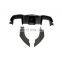 Modify Luxury F87 Carbon Fiber Rear Diffuser Lip with light for BMW F87 M2 Coupe 2-Door 2016-2019 3pcs/set
