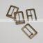 Custom Adjustable Eco Friendly Square Tri-Glide Metal Slider Buckle For Bag