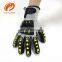 Anti Impact Work Gloves Oil and Gas Water Resistant Safety Heavy Duty Utility Mechanic Glove with TPR