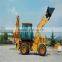 backhoe loader with hydraulic hammer on hot sale over the world