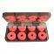 16pcs Foam Winding Board Fishing Line Shaft Bobbin Spools RED Utility Tackle Box