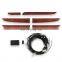 Car Accessories Mahogany Trim car Atmosphere Lamp For Toyota land cruiser prado 120