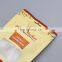 Custom Printed stand up brown kraft paper bag for food / Kraft paper pouch with zipper/ Snack Candy dried fruit nuts bag