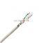 CAT6 communication cable 23AWG Bare Copper cat6 Lan Cable Single Jacket outdoor use
