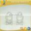 50ml clear glass square perfume bottle with sprayer