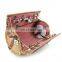 wholesale China factory cheap natural handmade wicker folding insulated picnic basket