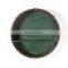 K&B wholesale round green wood wall hanging shelves bracket for home decoration