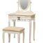 Solid Wood Dressing Table Dresser White Dresser Makeup Table.