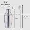 Creation Professional Bamboo Wood Stand 350ml Martini Cocktail Shaker Factory Stainless Steel Home Mini Wine Bar Accessory Set