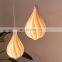 Modern Country Style Natural Woven Ceiling Hanging Light Natural Rattan Pendant Lamp