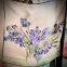 Scarf  silk scarf women Square flowers The art of modern patterns scave high quality70*70cm