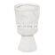 Modern Decorative Handmade Wedding Art Porcelain Matte White Creative Ceramic Pot Irregular Flower Vase Nordic Home Decoration