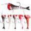 JOHNCOO Wholesale In Stock 9cm 10g Soft Lure Soft Baits Lead Hook Shrimp Soft Fishing Lures