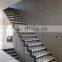 China Steel Structure Modern Stair Case/ Modular Straight Steel Staircase