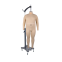 Professional Male Mannequin Plus Size Full Body Dress Form w/ Collapsible Shoulders and Removable Arms