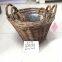 Fast Delivery Wicker Basket With Handle Handmade In Vietnam A Storage Basket
