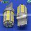 China Car led manufacturer 27smd 5050+3smd 3528 non polarity car led 7440