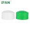 IFAN Manufacteture PPR End Cap Fitting Customized PPR Green Pipe Fittings
