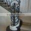 GYD-15H0340 High class and Ornamental metal stair railing