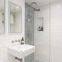 3/8 shower doors clear toughened building frameless tempered bathtub shower glass