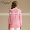 Cozy Crew Neck Woman Sweaters Long Sleeve Knitted 100% Cashmere Pullover Sweater