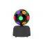 Portable Bluetooth Karaoke Radio Speaker 3D Stereo Surround Column with RGB LED Light and 3W Output Power for Parties