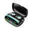 Auriculares TWS Estéreo Deportivos Impermeables audífonos gamer TWS con caja de carga