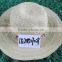 promotional Lady and mens high quality beach straw hat with lace