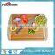 Organic Bamboo Wood Cutting & Kitchen Chopping Board with Groove