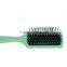 fashional paddle plastic custom hair brush with pattern