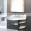 AQUARIUS Wall Solid Wood Double Sink Modern Bathroom Vanity