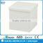 32*32*32cm pu leather foldable non woven storage box with lid