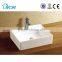 New style bathroom square ceramic hand washing basin