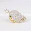 OEM hip hop 925 sterling silver skull pendant necklace