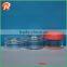 PS plastic clear 20G cylinder container with lid