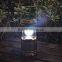 (160367) Portable outdoor ABS 3*AAA telescopic rechargeable 6led solar camping lamp