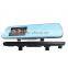 5.0 inch bluetooth gps tracker car dvr rearview mirror camera with handsfree car kit