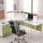 melamine bookcase office with desk office layout table (SZ-ODT654)