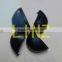 Anti-Rust Steel Toe cap with Rubber Strip For Safety Shoes